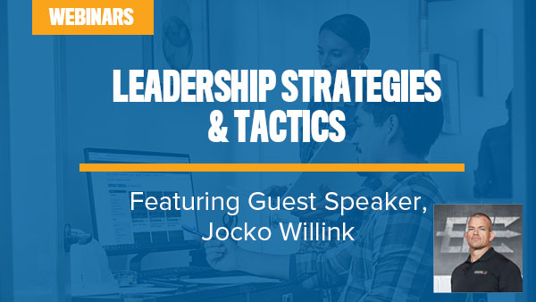 Leadership tactics with Jocko Willink
